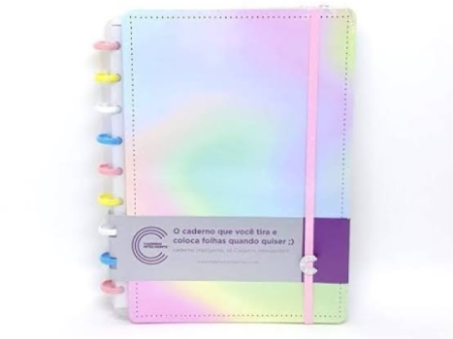 Caderno inteligente tie dye
Lindo