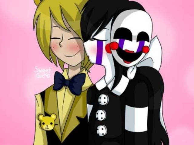 Puppet x golden freddy