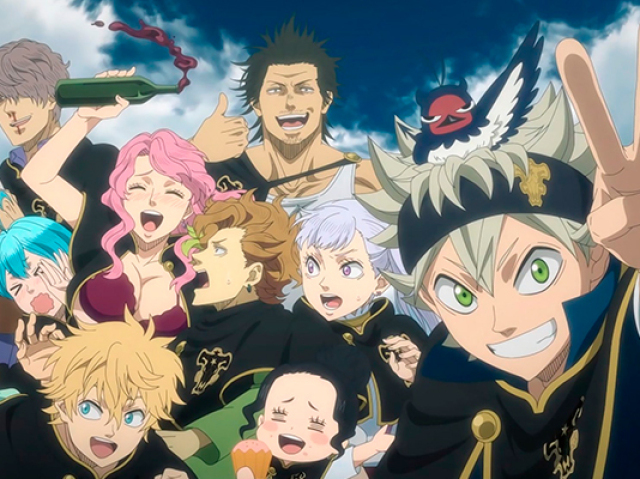 Você assistiu Black Clover?