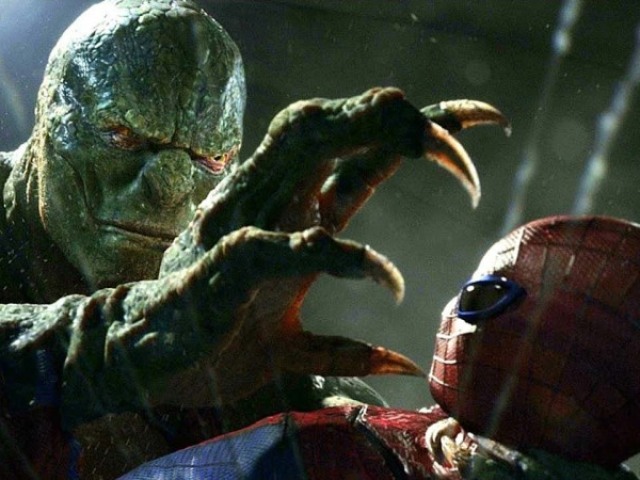 Homem aranha VS Lagarto (bataha final)