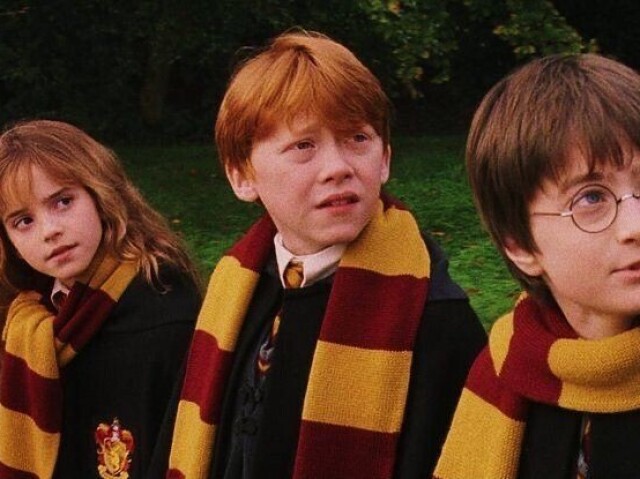 Hermione, Rony e Harry