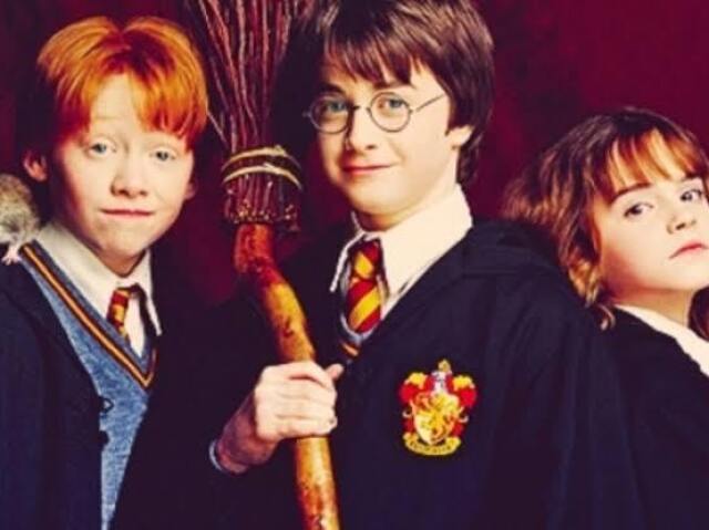 Harry,Rony e Hermione