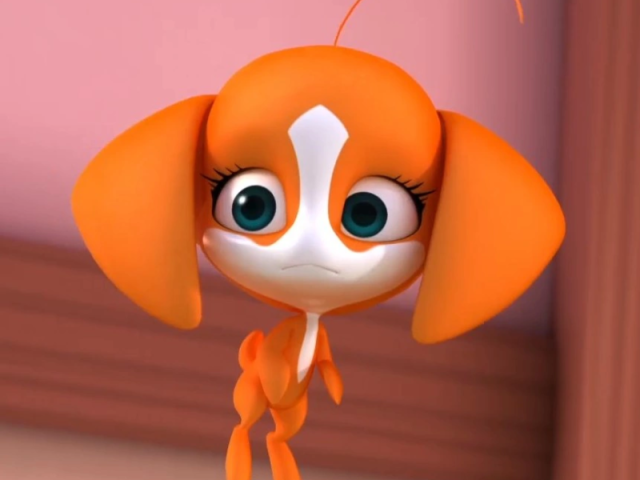 Parabéns, receberia o miraculous do cachorro
