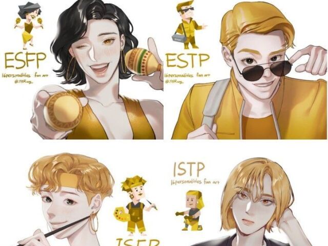 ESFP-ESTP-ISFP-ISTP