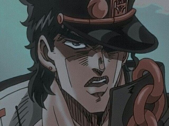 Pq eu queria ver os stands e o jotaro