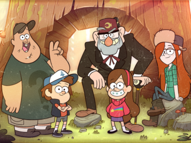 Você viu Gravity Falls?