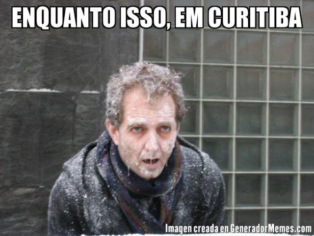 Friozinho curitibano