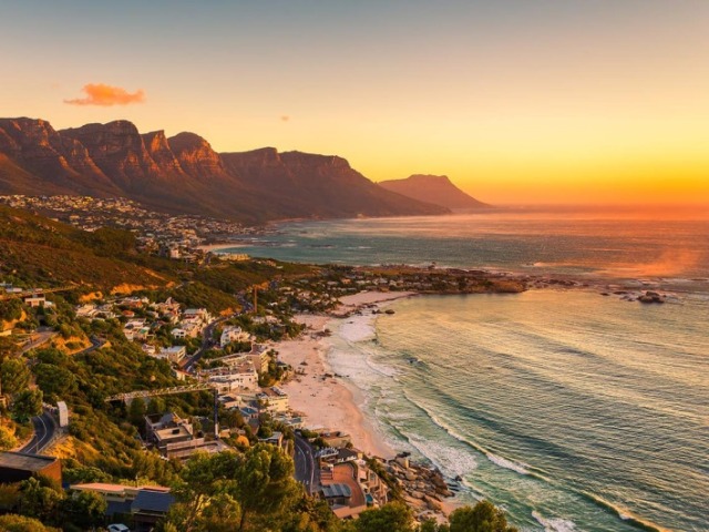 Camps Bay Beach-África do Sul.