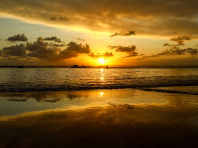 Praia da Ponta do Mutá–Bahia.