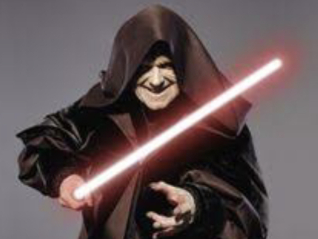 Um imperador/líder supremo universal, ditador maquiavélico Lord Sith (vocês veriam como Star Wars seria mil vezes melhor se EU fosse o Anakin kakkaka)