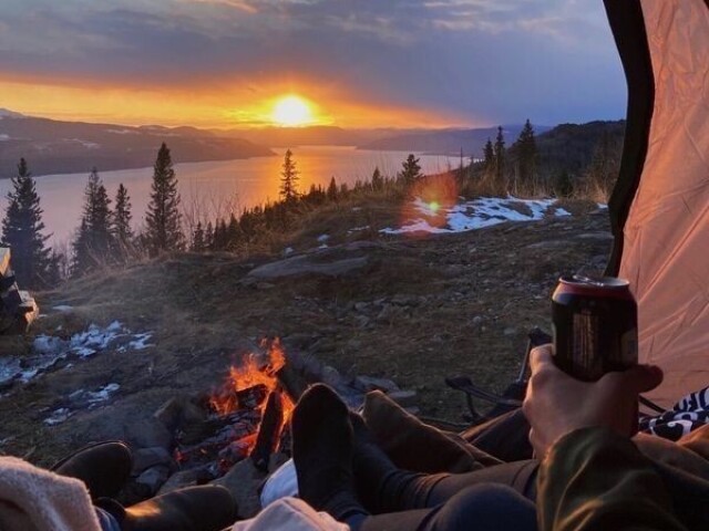 Acampando