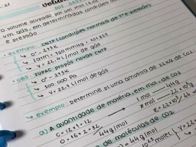 Desenhos no caderno