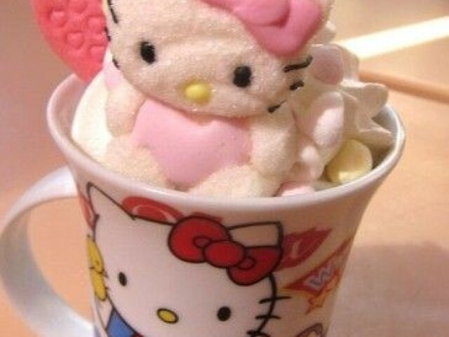 Milkshake da hello Kitty