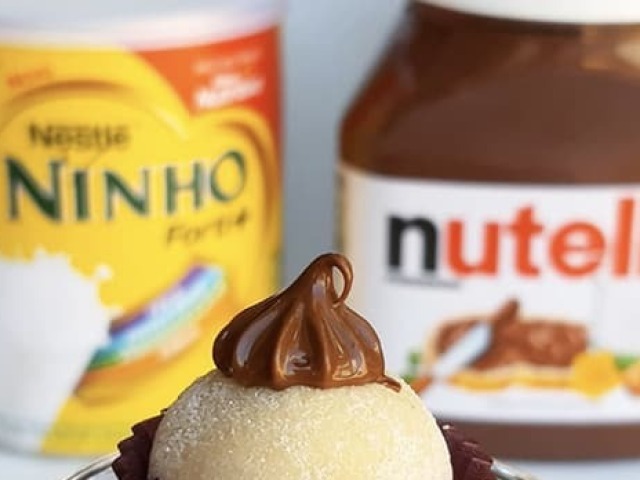 Ninho com nutella