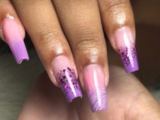UNHAS ROXAS! 💜