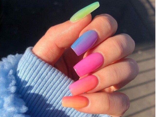 UNHAS COLORIDAS! ♥️💛💚💙💜💖