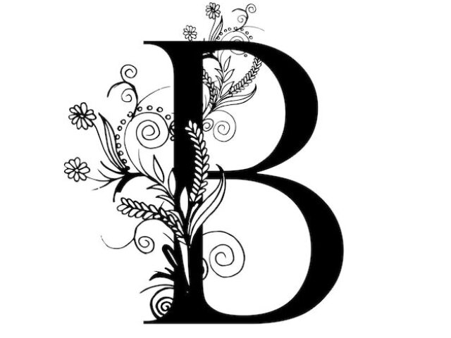 B