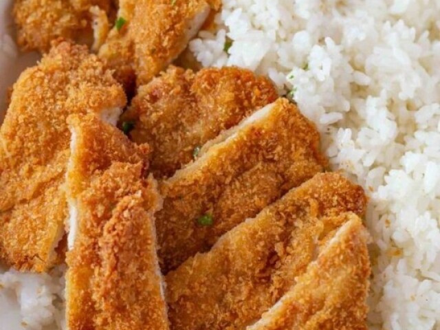 Arroz com nuggets 👌🏼