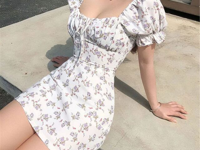 Milkmaid dress👉🏻 francês