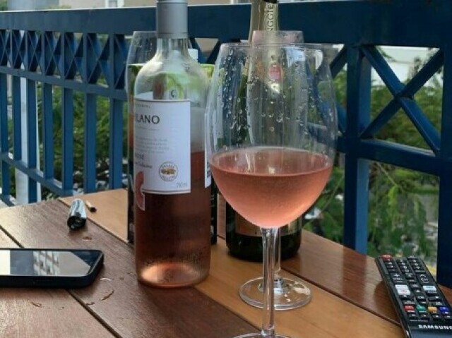 Vinho rosé 🍷