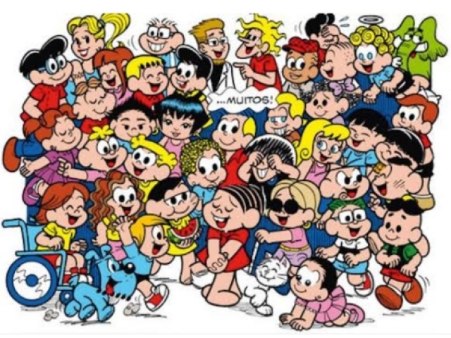 Qual é esse personagem da Turma da Mônica?