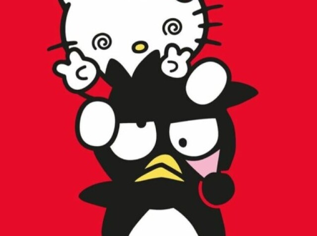 Hello kitty e Badtz-maru