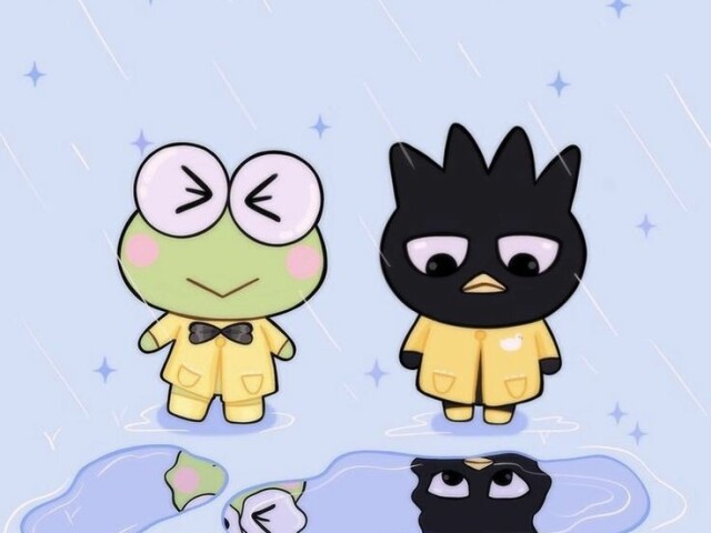 Keroppi e Badtz-maru