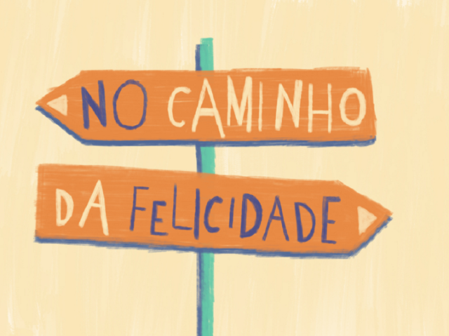 Seu sentimento predominante é a alegria