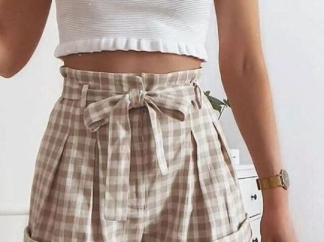 ~ cropped e shortinho