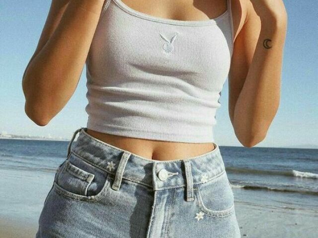 ~ blusinha e short jeans