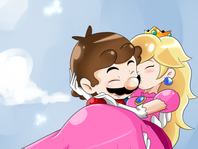 mario e peach