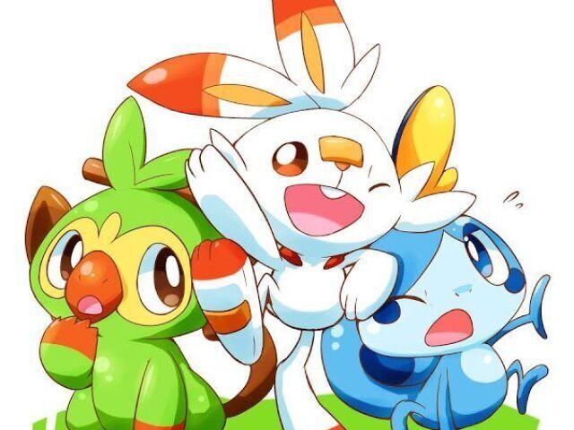 grookey,
scorbun,
soble