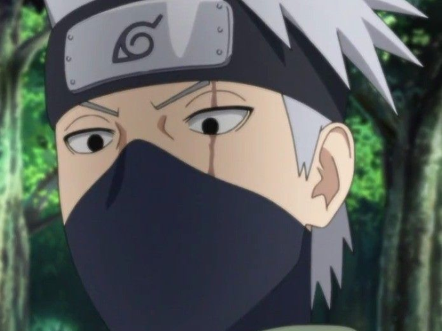 Kakashi apareceu antes deles terminarem