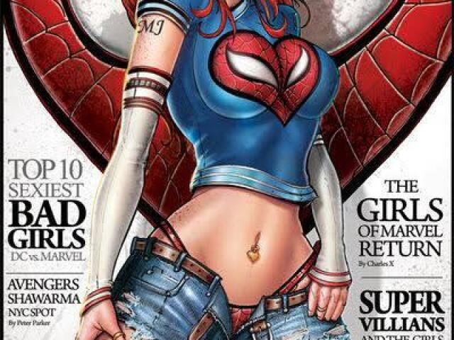 Mary Jane (ela é tão perfeita que provavelmente vai receber muitos convites de outros homens (não tô querendo colocar pilha em você, mas é melhor abrir o olho se escolher ela))