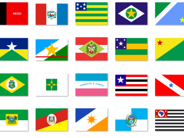 Descubra a bandeira dos estados brasileiros!