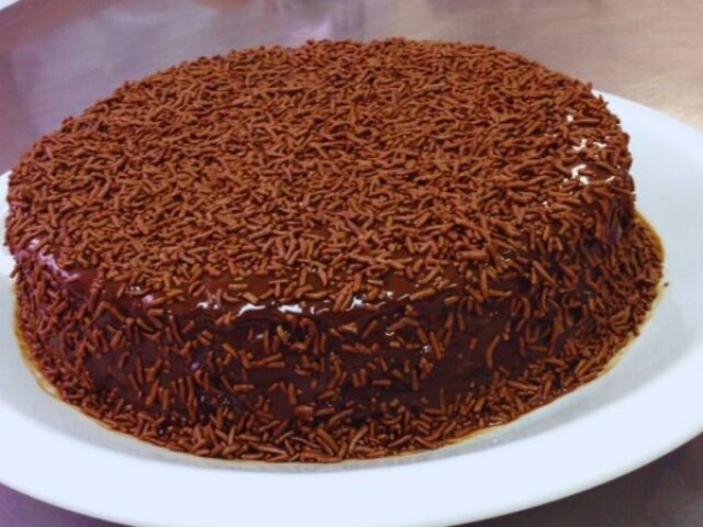 bolo de chocolate