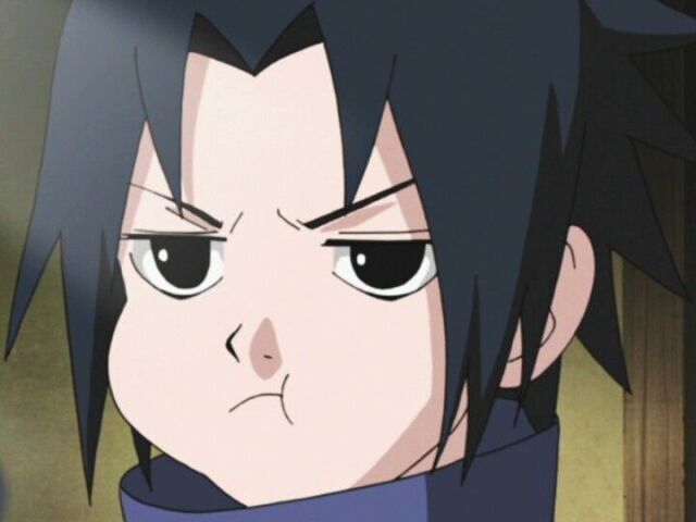 Sasuke com 6/7 anos