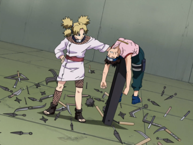 Temari contra Tenten