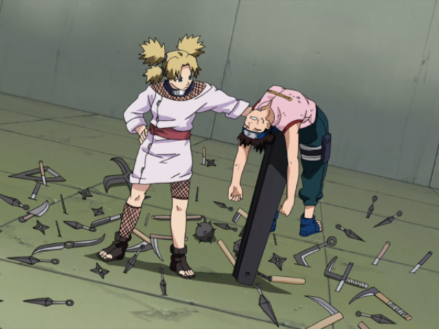 6. Temari contra Tenten