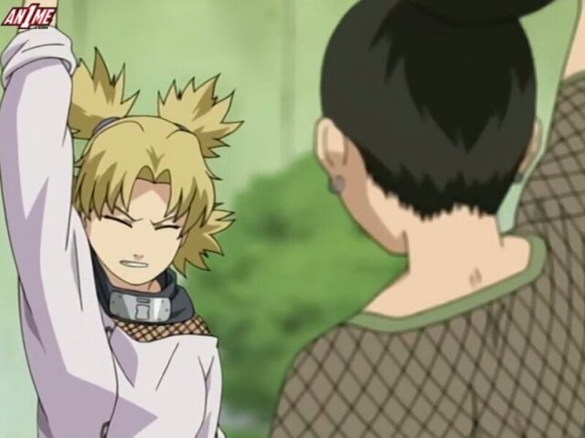 9. Temari contra Shikamaru