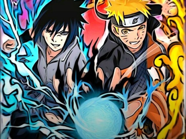 Naruto and Sasuke