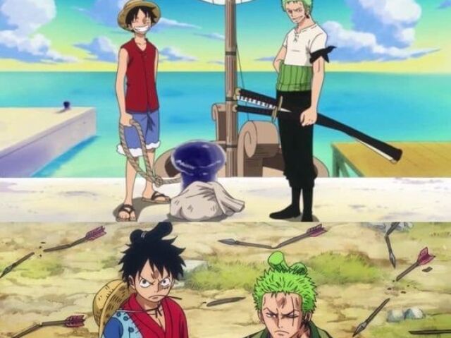 zoro, primeiro integrante do bando.