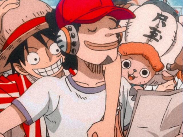 usopp e chopper