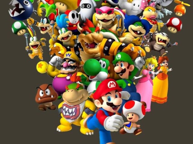 VocĂȘ conhece os personagens principais de Mario?
