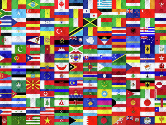 (Quase) Todas as bandeiras do mundo