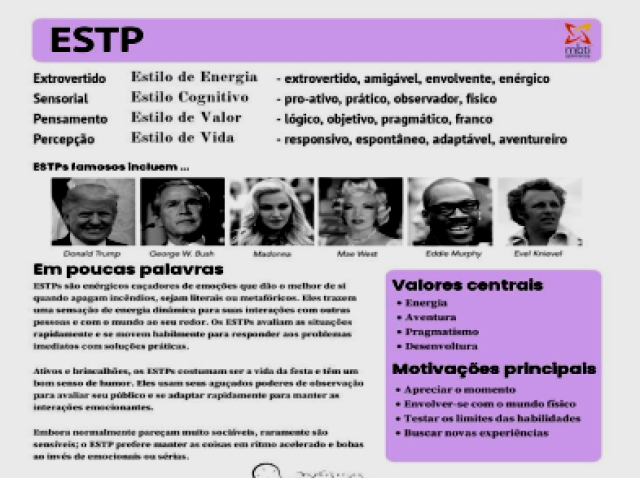 𖥻✧ ▸ ִֶָ 「🎯/🦜」Você é Estp