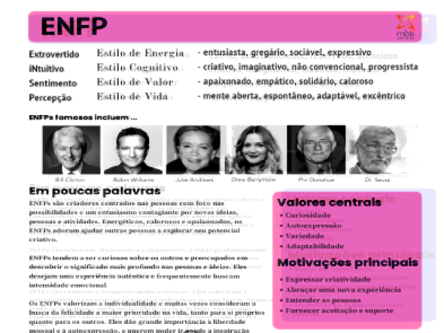 𖥻✿ ▸ ִֶָ 「🃏/🌈」Você é Enfp
