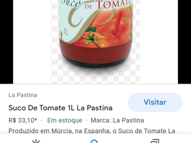 Suco de tomate