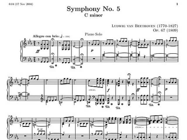 Symphony No. 5 - Bethoven