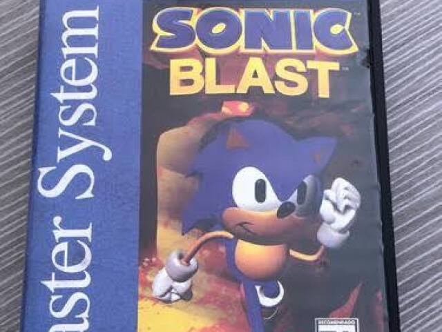 Sonic blast de master system